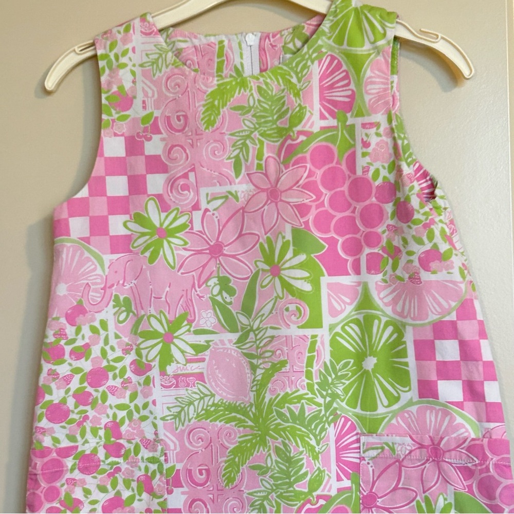 Sz7 Vintage Lilly Pulitzer Shift Dress - Picture 2 of 5